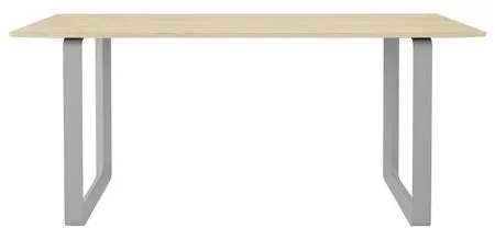 Muuto 70/70 Spisebord 170x85 Egetræfiner/Grå